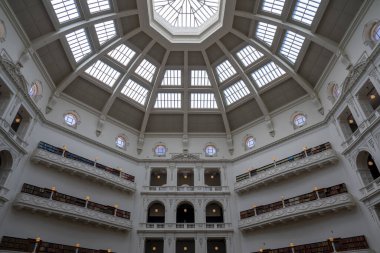 Okuma Odası Devlet Kütüphanesi Victoria Melbourne Avustralya