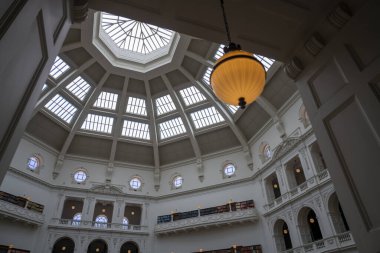 Okuma Odası Devlet Kütüphanesi Victoria Melbourne Avustralya