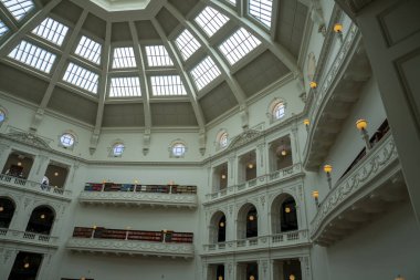 Okuma Odası Devlet Kütüphanesi Victoria Melbourne Avustralya