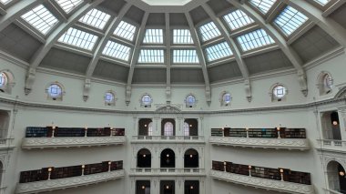 Okuma Odası Devlet Kütüphanesi Victoria Melbourne Avustralya