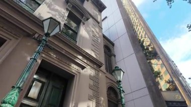 Melbourne şehir merkezinde sokak sahnesi, Avustralya