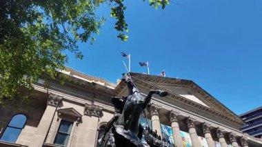 Victoria Devlet Kütüphanesi Melbourne, Avustralya 'nın dışında.