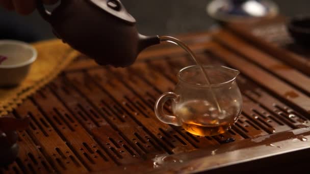 Чайник из Исин глина 2 — стоковое видео