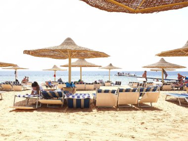 Kızıl Deniz kıyısındaki sıcak sahil