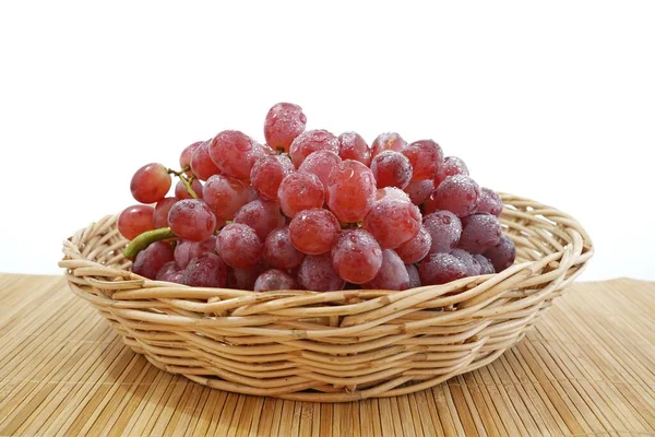 Foto Uvas Vermelhas Sem Sementes — Fotografia de Stock