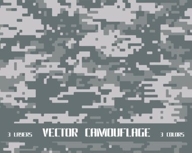 Dijital kamuflaj deseni