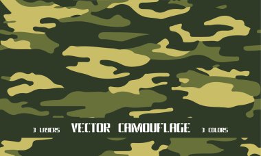 Kamuflaj deseni. Vektör 