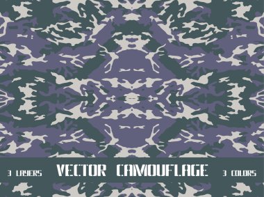 Kamuflaj deseni. Vektör 