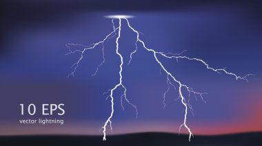 Vektör yıldırım deşarj