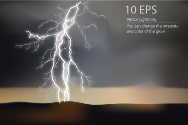 Vektör yıldırım deşarj