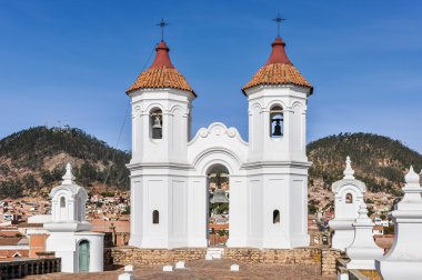 Sucre, Bolivya Belltower Felipe Neri Manastırı