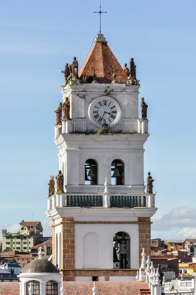 Campanario del monasterio Felipe Neri en Sucre, Bolivia —  Fotos de Stock