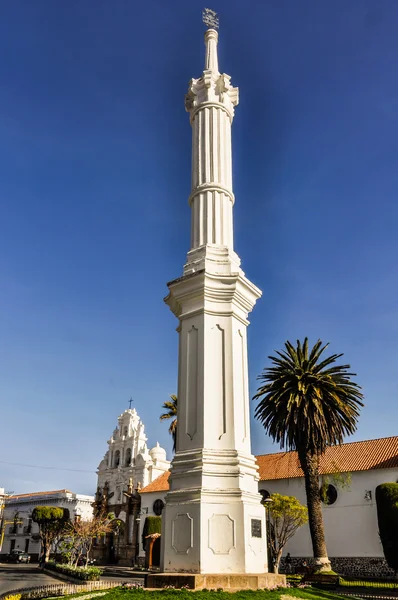 Monumento en Sucre, Bolivia — Foto de Stock