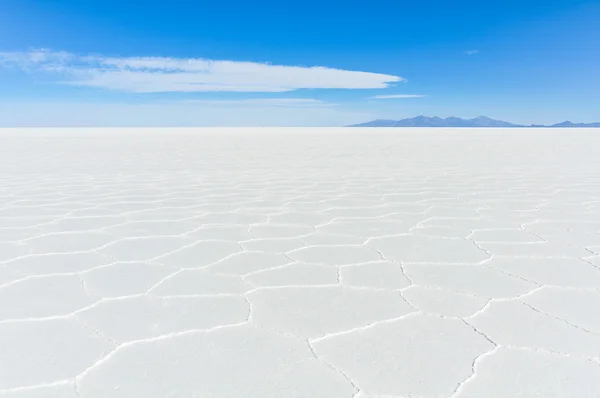 Salar de Uyuni, Bolivya sonsuzluğun görünümü