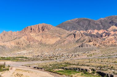 Görünüm Quebrada de la Humahuaca, Arjantin