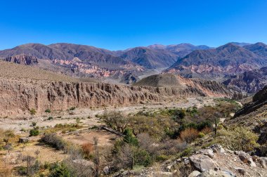 Görünüm Quebrada de la Humahuaca, Arjantin