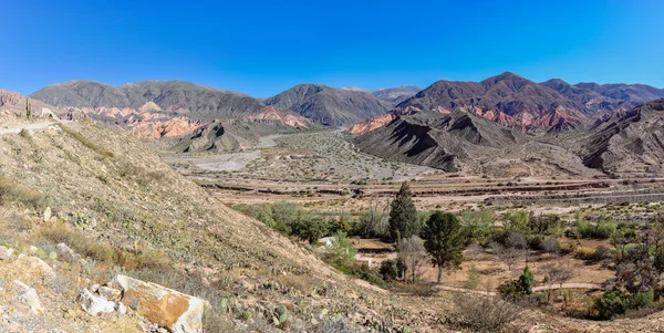 Görünüm Quebrada de la Humahuaca, Arjantin
