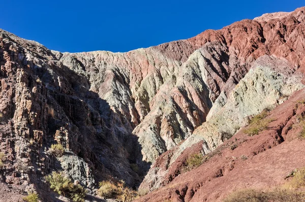 Cerro de los Siete Colores, Purnamarca, Argentina — Stock Photo, Image