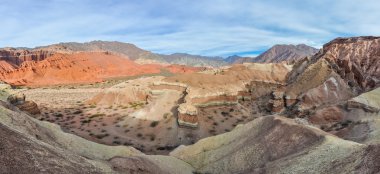 Panoramik Quebrada de Las Conchas, Arjantin