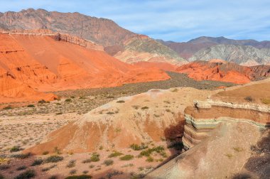 Panoramik Quebrada de Las Conchas, Arjantin
