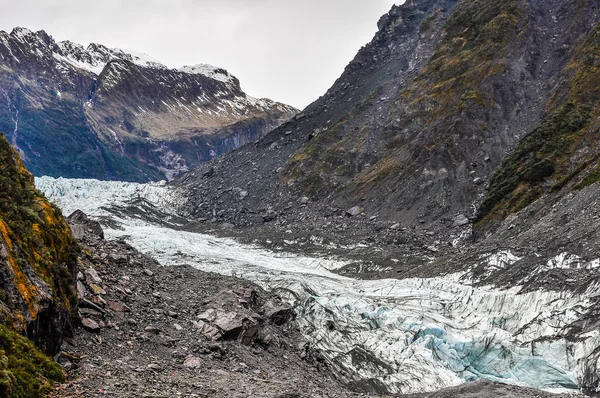 ニュージーランドのフォックス氷河は — ストック写真