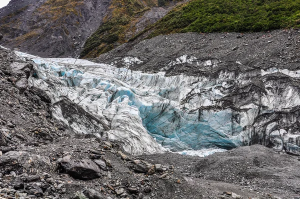 Räv glaciär i nya zeeland — Stockfoto