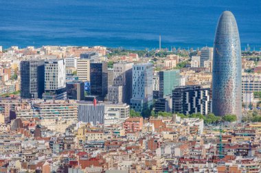 Torre Agbar Turo del Rovira Barcelona, İspanya'dan