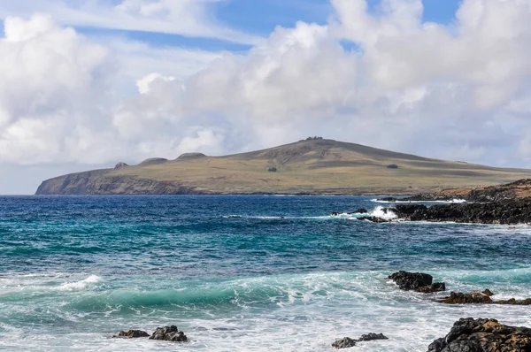 Coastal landsape, Paaseiland, Chili — Stockfoto