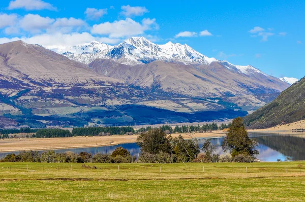 Alpine Landschaft in glenorchy, Neuseeland — Stockfoto