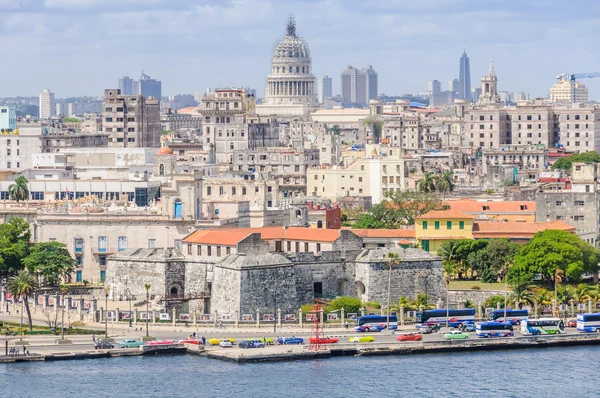 Havana, Küba'da cityscape bakış