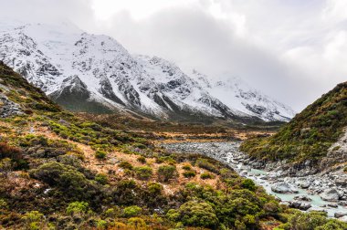 Fahişe parça Aoraki/Mount Cook Milli Parkı, Yeni Zelanda