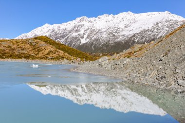 Yansıma Aoraki/Mount Cook Milli Park, Yeni Zelanda