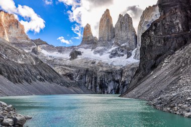 The Towers, Torres del Paine National Park, Chile clipart