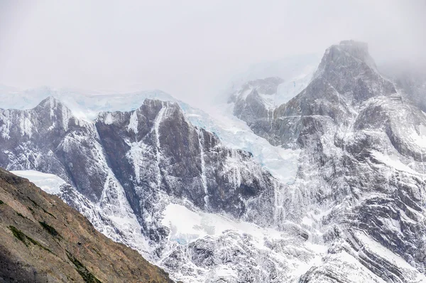 Gletsjer, Torres del Paine Nationaal Park, Chili — Stockfoto