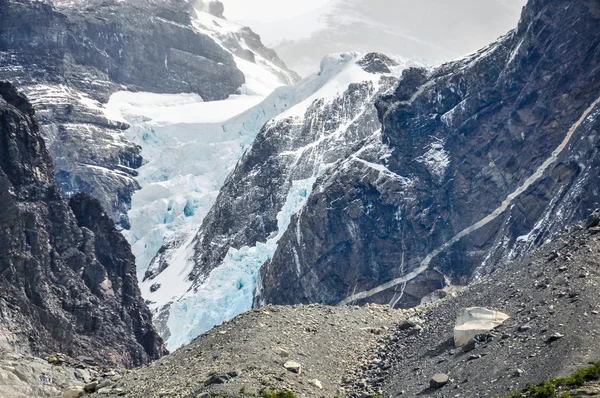 冰川，托雷斯德尔 · 潘恩国家公园，智利 — 图库照片