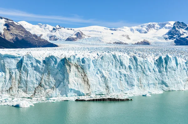 Čelní pohled, Ledovec Perito Moreno, Argentina — Stock fotografie