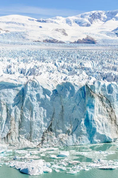 Ledová krajina, Ledovec Perito Moreno, Argentina — Stock fotografie