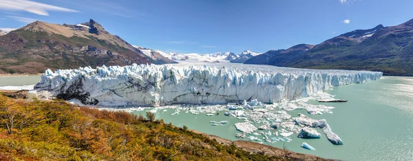 파노라마 뷰, Perito Moreno 빙하, 아르헨티나 — 스톡 사진