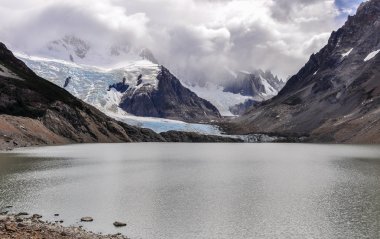 Panorama adlı Cerro Torre, El Chalten, Arjantin