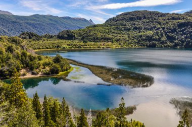 Lago Menendez, Alerces Milli Parkı, Arjantin