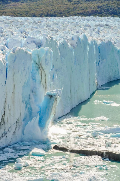 Padající LED, Ledovec Perito Moreno, Argentina — Stock fotografie