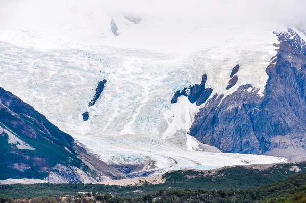 Ledovec Cerro Torre, El Chalten, Argentina — Stock fotografie