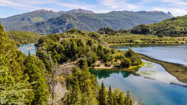 Lago Menéndez, Parque Nacional Alerces, Argentina — Foto de Stock