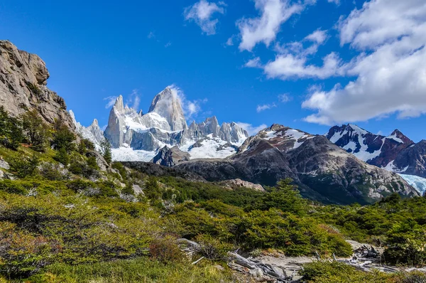 Fitz Roy Peaks, El Chalten, Argentina, El Chalten, Argentina Stock Image