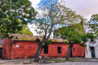 Eski binalar, Colonia del Sacramento, Uruguay