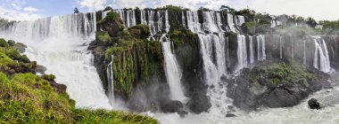 Panorama, Iguazu Falls, Argentina clipart