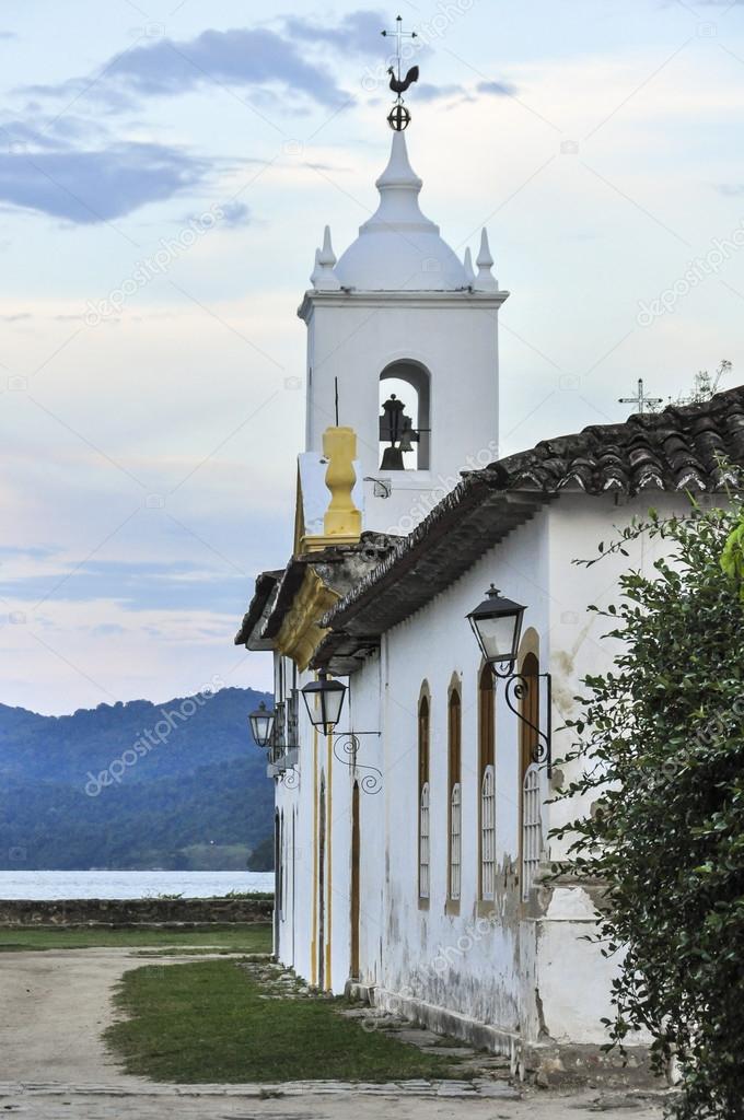Church in the Colonial Town of Paraty, Brazil