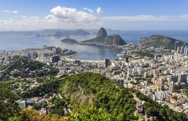 Panorama w Rio de Janeiro, Brazylia — Zdjęcie stockowe