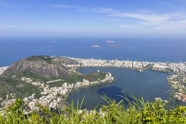 Panorama w Rio de Janeiro, Brazylia — Zdjęcie stockowe