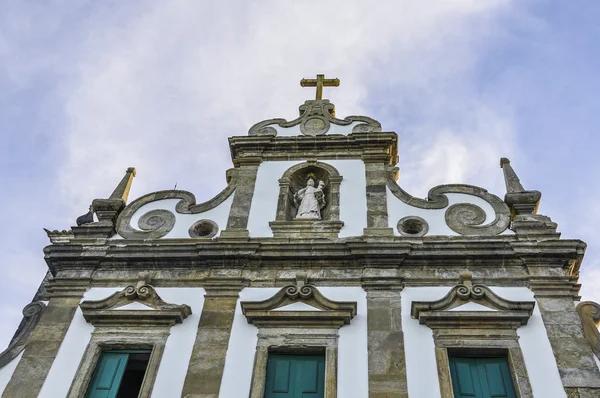 Itacaré kyrkan i Morro de Sao Paulo, Salvador, Brasilien — Stockfoto